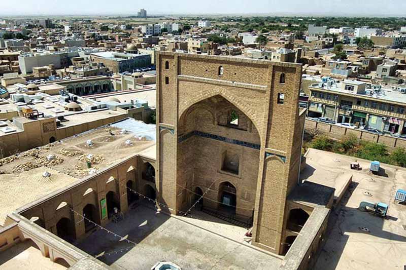 تاریخچه مسجد جامع سمنان