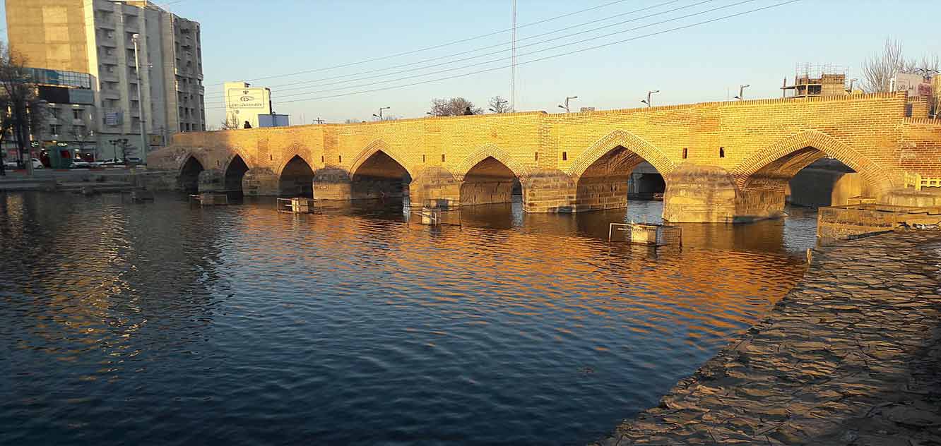 عکس پل هفت چشمه (داش کسن) اردبیل